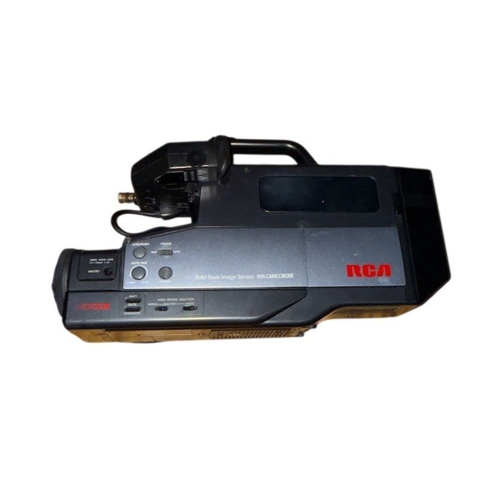 RCA VHS HQ Camcorder Solid State Image Sensor w/ Hard Case & Accessories vintage - Picture 2 of 15